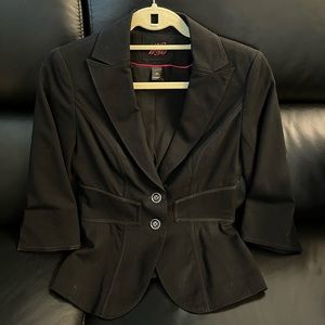 White House Black Market Blazer Black